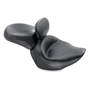 Yamaha Stratoliner Passenger Seat - Rear - Mustang Motorcycle - Wide Touring Recessed - Black - `06-`15 Yamaha Stratoliner Passenger Seat - Rear - Mustang Motorcycle - Wide Touring Recessed - Black - `06-`15